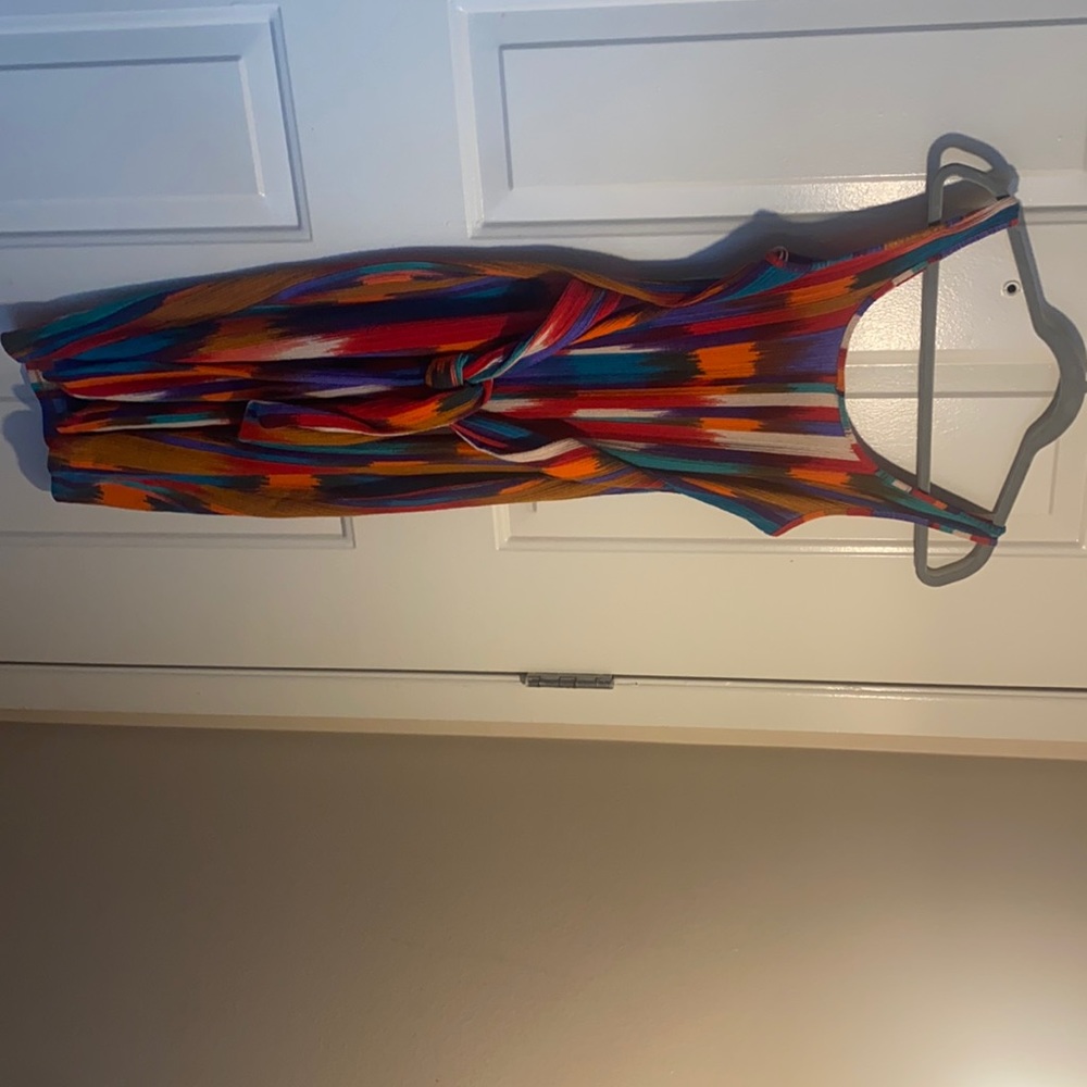 Multicolor Mini Dress